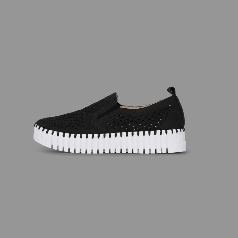 Ilse Jacobsen Tulip Slip On Platform - Black