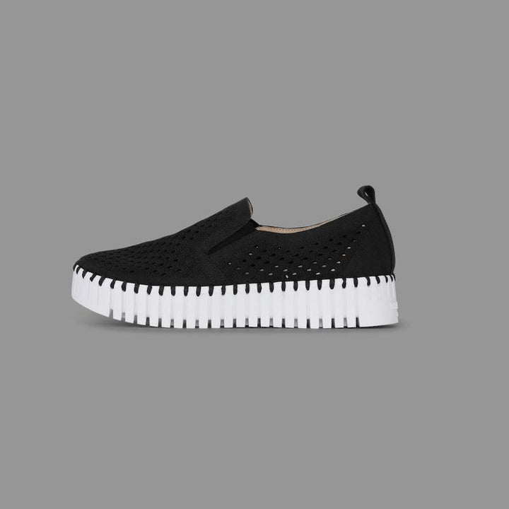 Ilse Jacobsen Tulip Slip On Platform - Black