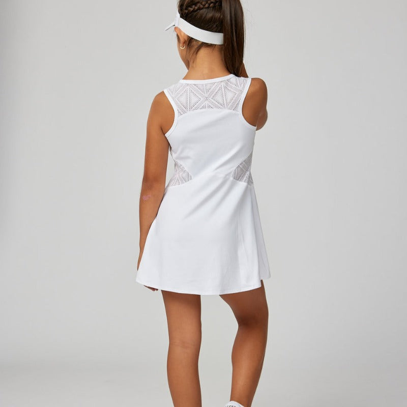 Sofibella Diamond Rush Girls Dress - White