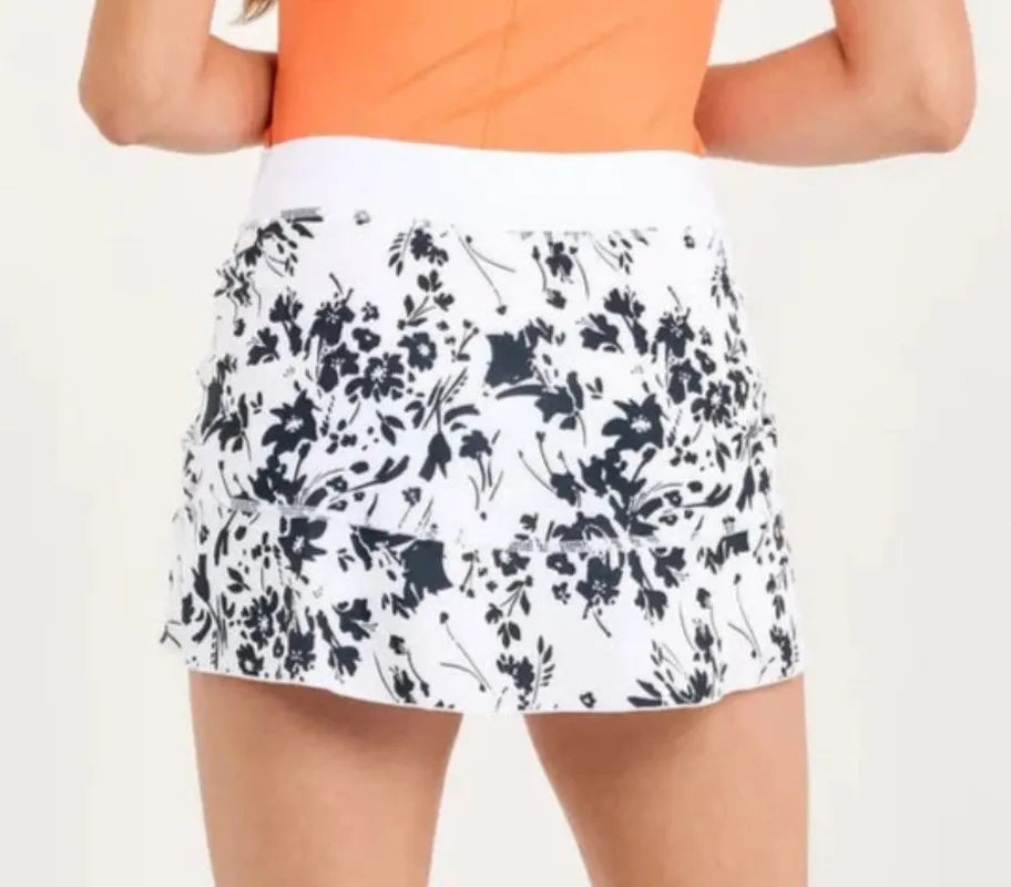 Sofibella UV Organza Skort (14") - Floral