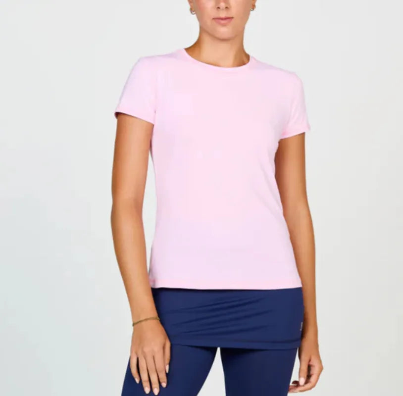 Sofibella S/S UV Crew - Cotton Candy
