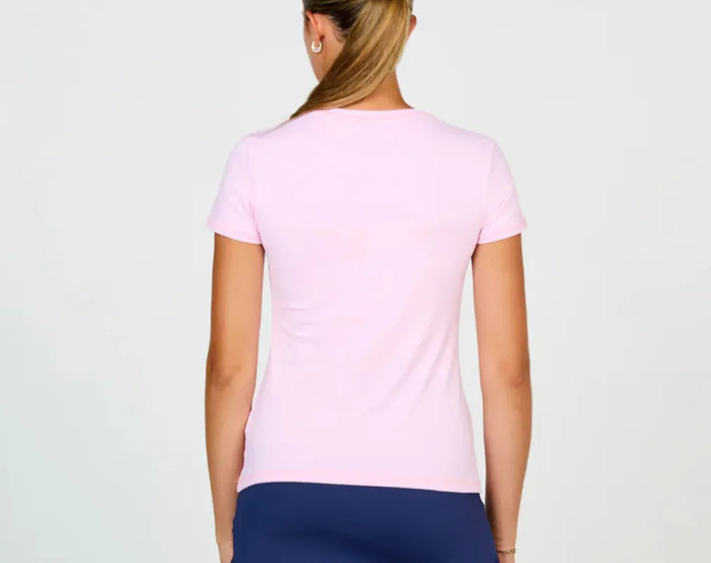 Sofibella S/S UV Crew - Cotton Candy