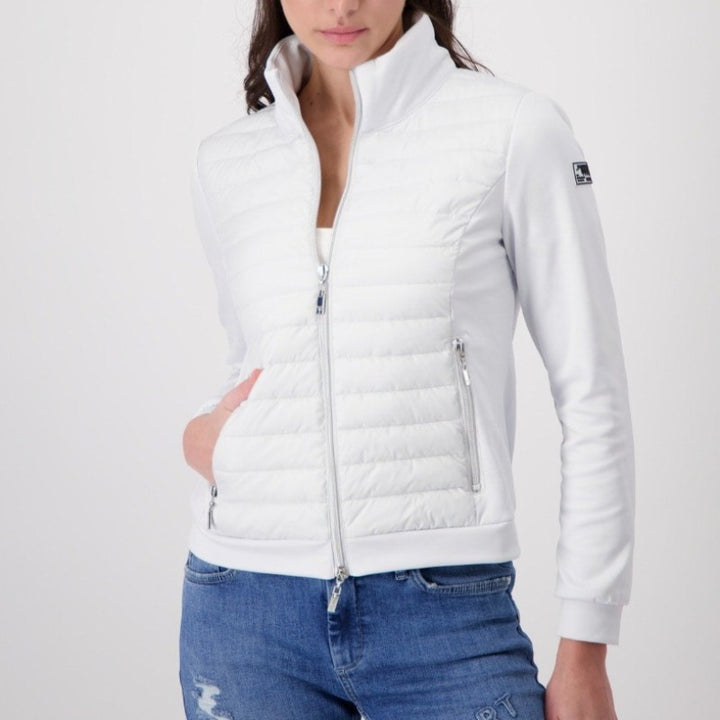 Monari Quilted Jacket - White