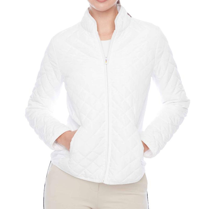 Swing Control Quilted Rib Jacket - White