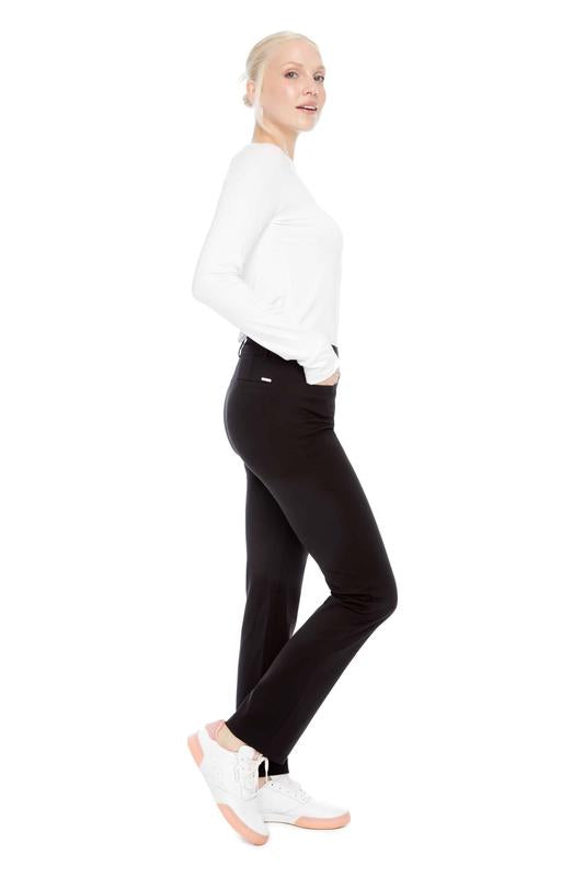 Swing Control Light Ponte Pants (30")- Black