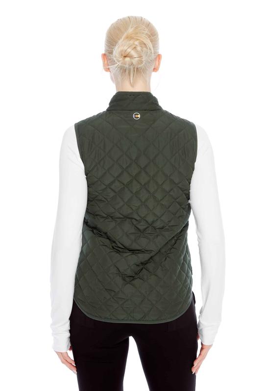 Swing Control Quilted Vest - Olive