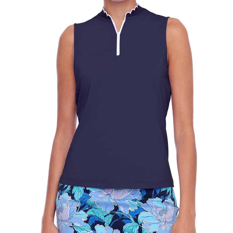 Swing Control Velocity S/L Polo - Navy
