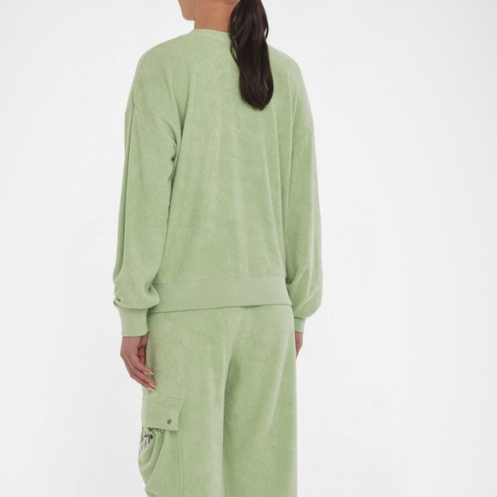 Paper Label Sasha Sweatshirt - Green