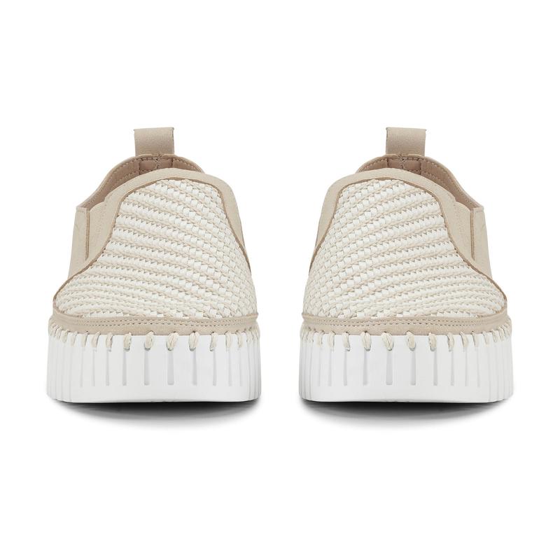 Ilse Jacobsen Tulip Slip On Platform - Beige/White