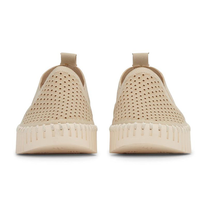 Ilse Jacobsen Tulip Slip On Platform - Beige/Ivory