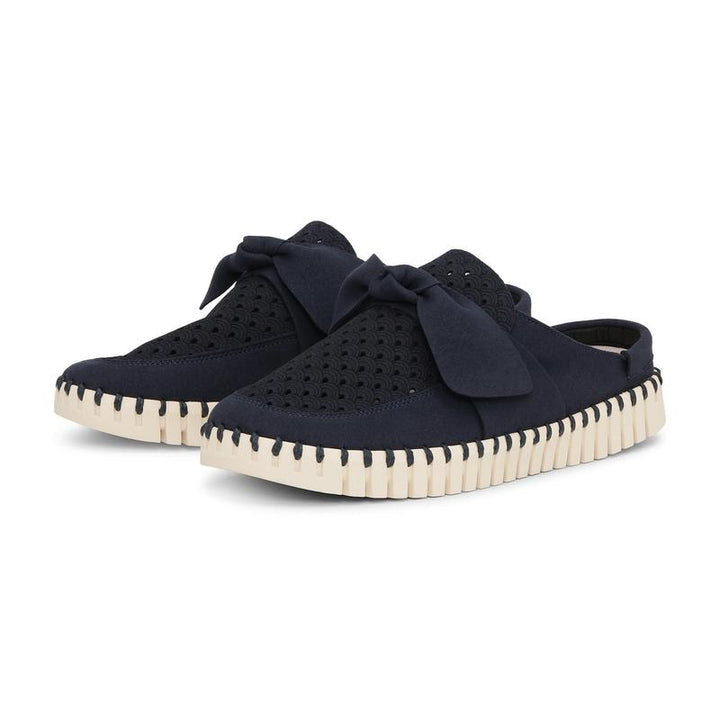 Ilse Jacobsen Tulip Slip In Shoe - Navy