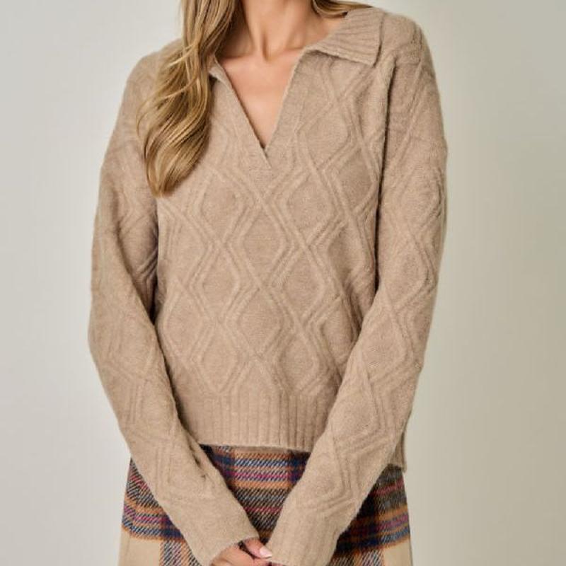 Mystree Mohair Cardigan - Sweet Brown