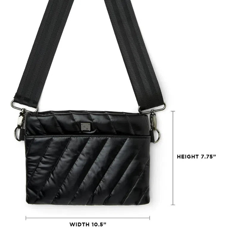 Think Royln Diagonal Bum Bag - Black