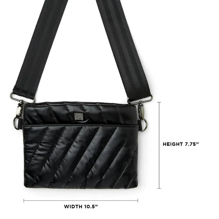 Think Royln Diagonal Bum Bag - Black