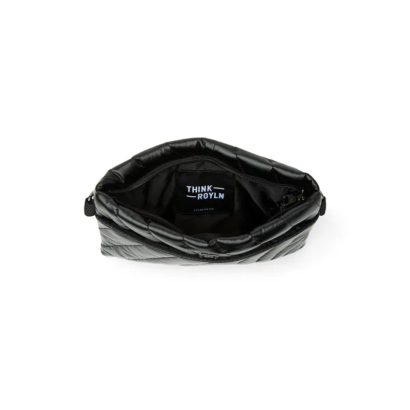 Think Royln Diagonal Bum Bag - Black