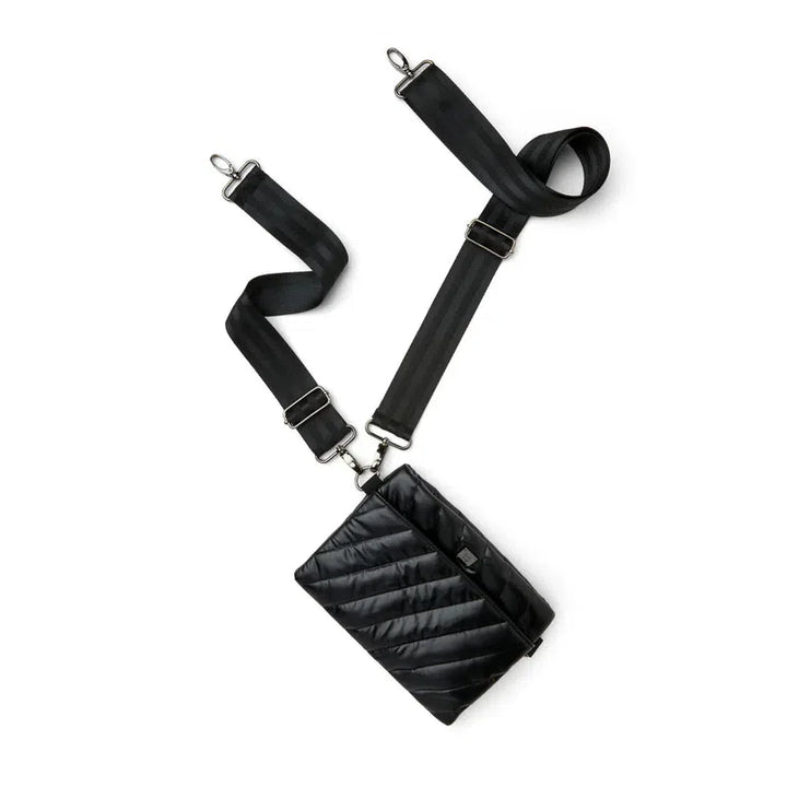 Think Royln Diagonal Bum Bag - Black