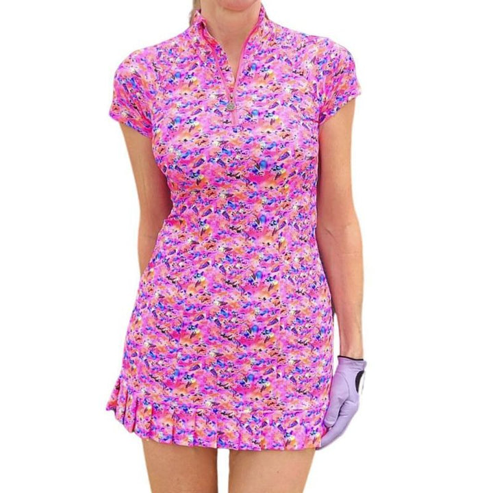 Tzu Tzu Pennie Dress - Tickle Me Pink