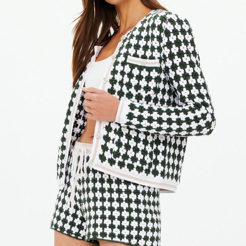 The Upside Portobello Watson Cardigan - Green