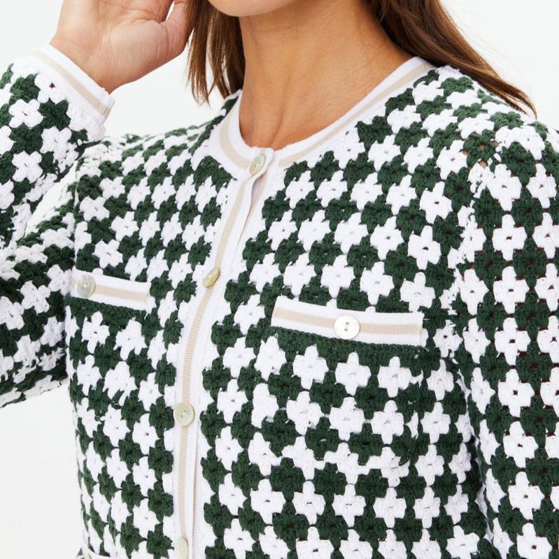 The Upside Portobello Watson Cardigan - Green