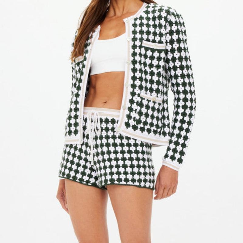 The Upside Portobello Watson Cardigan - Green