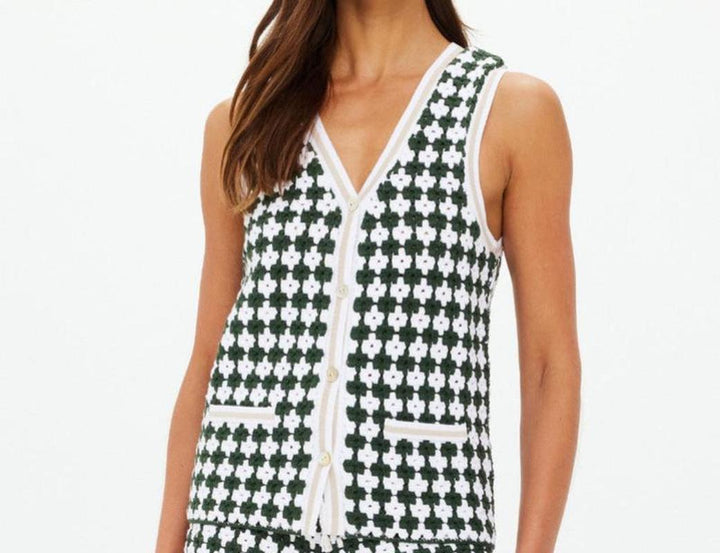 The Upside Portobello Watson Vest - Green