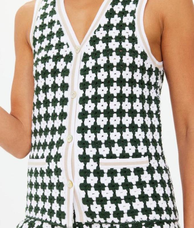The Upside Portobello Watson Vest - Green