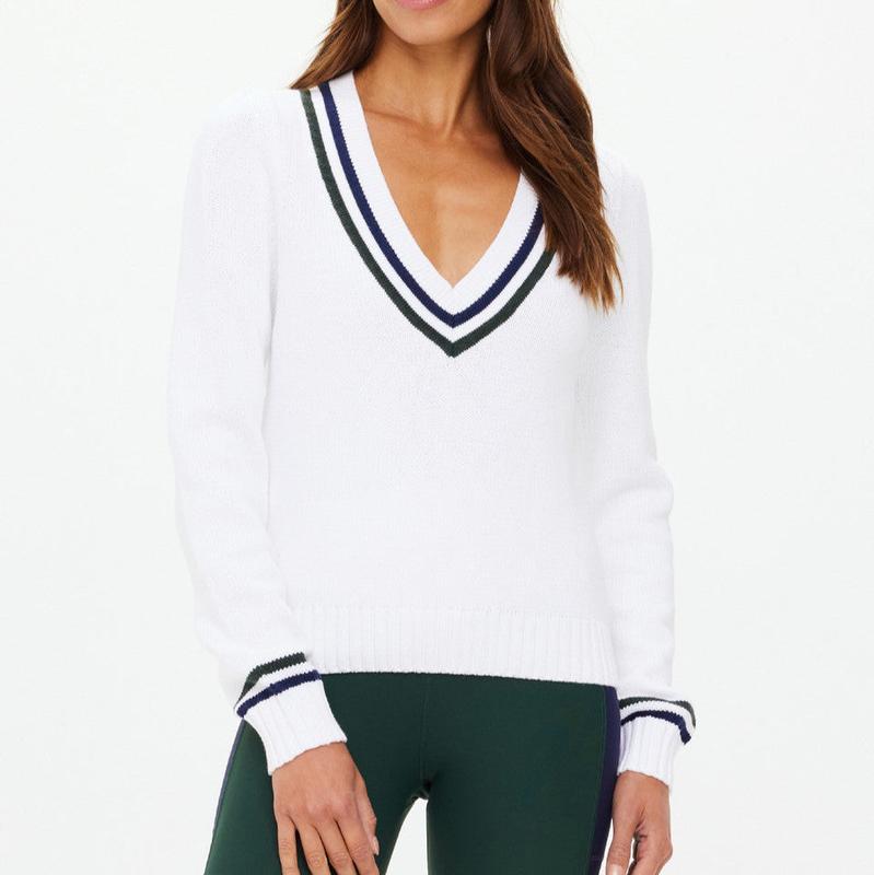 The Upside Sonny Sweater - White