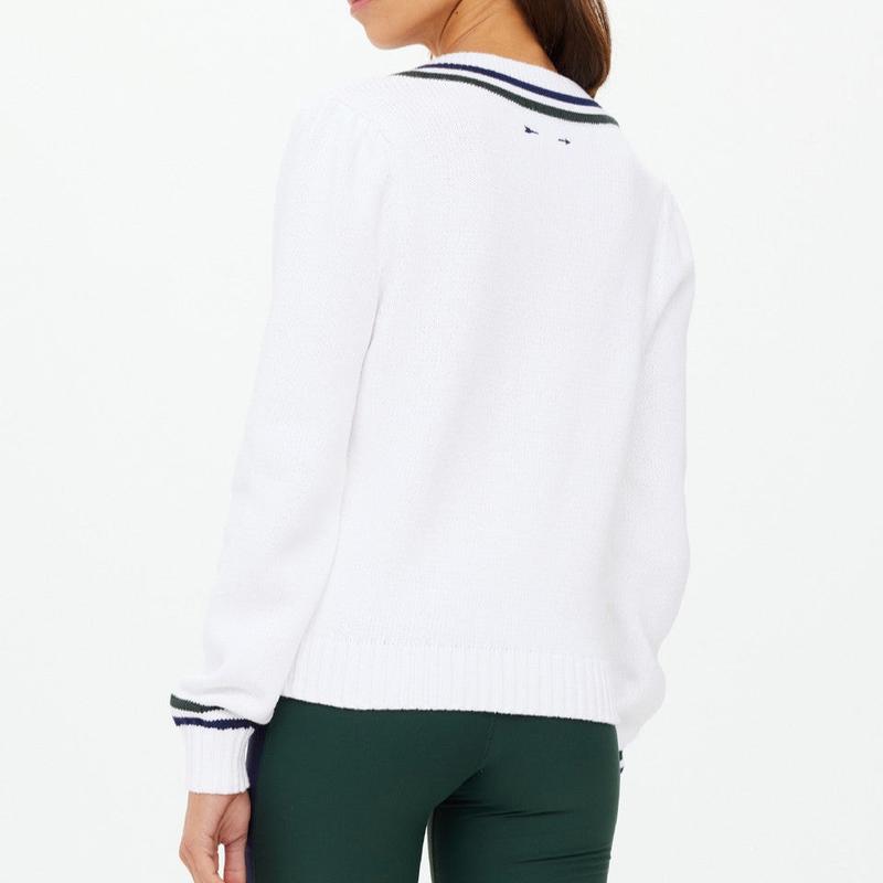 The Upside Sonny Sweater - White