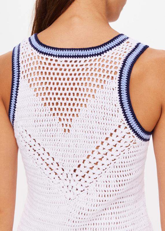 The Upside Elsa Crochet Dress - White