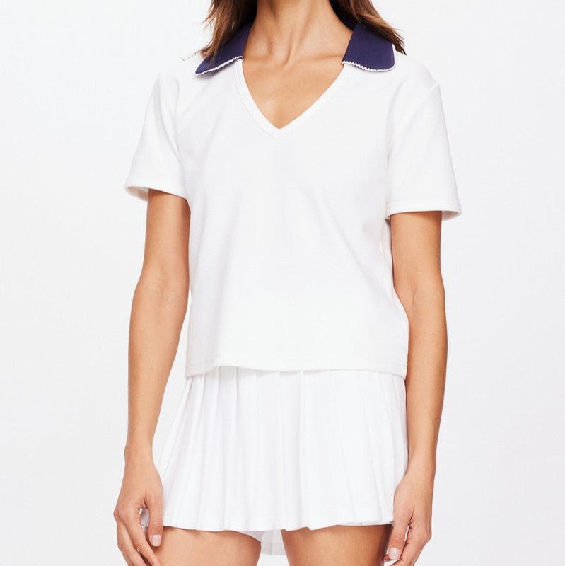The Upside Jacobs Polo - White