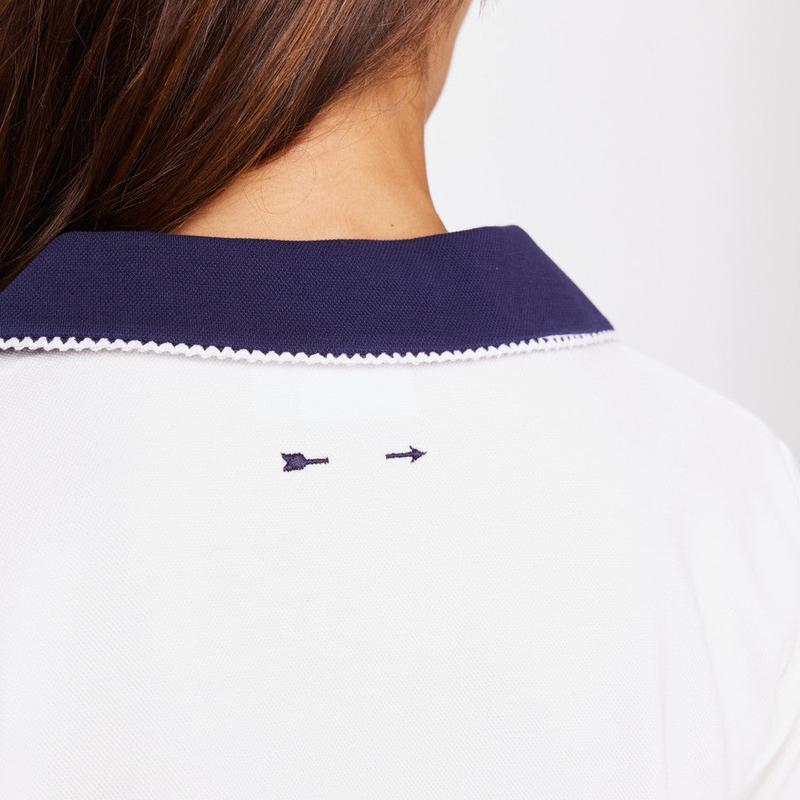 The Upside Jacobs Polo - White