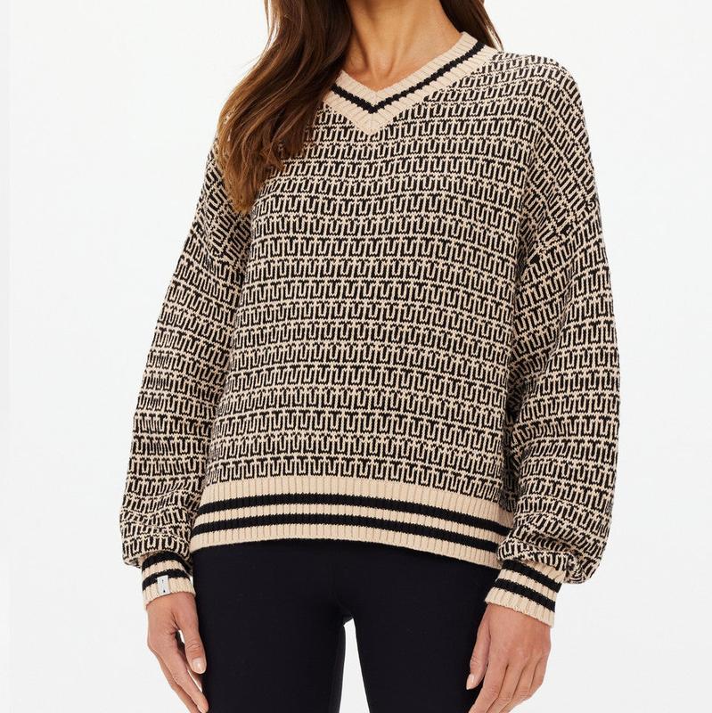 The Upside Castilla Millie Sweater - Abstract