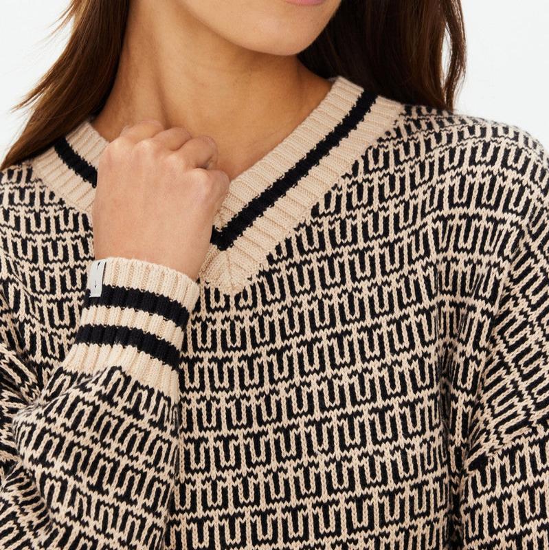 The Upside Castilla Millie Sweater - Abstract