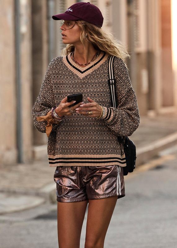 The Upside Castilla Millie Sweater - Abstract