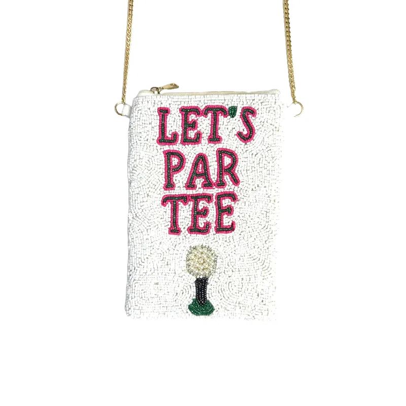 Best of Golf Beaddie Phone Crossbody - Let's Par Tee