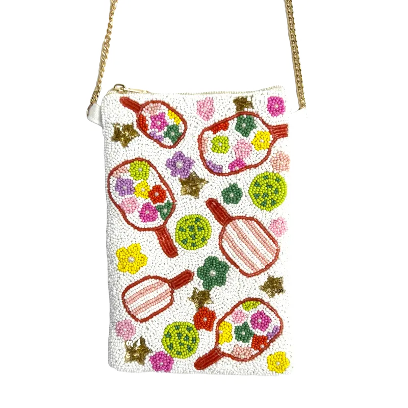 Best of Golf Beaddie Phone Crossbody - Pickleball