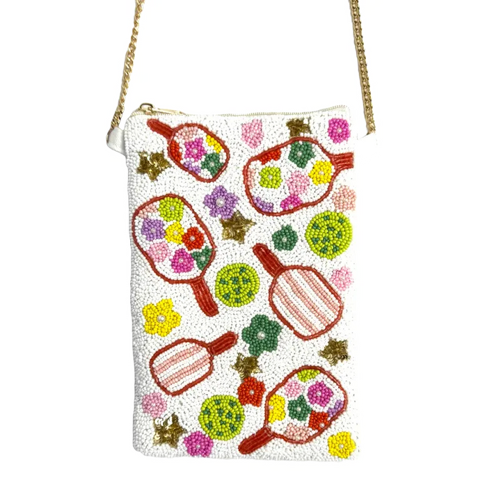 Best of Golf Beaddie Phone Crossbody - Pickleball