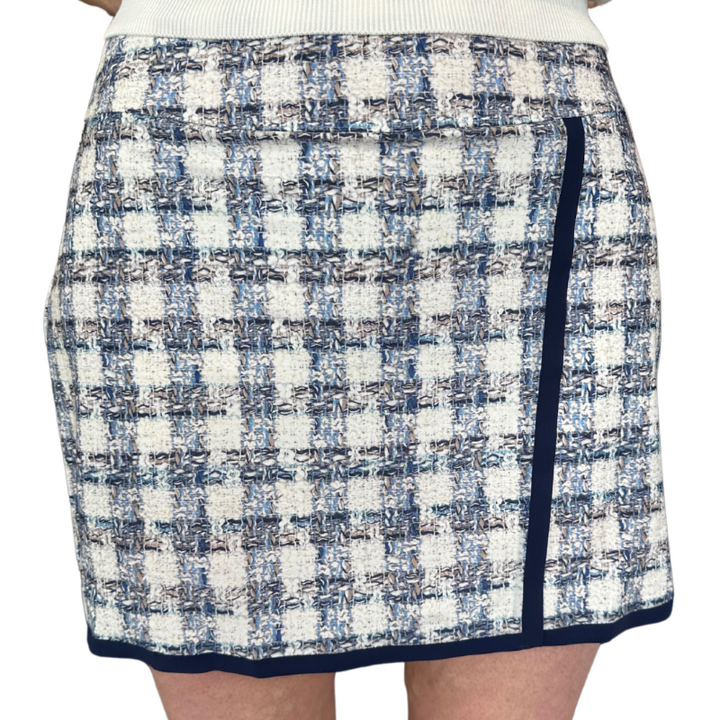 Foray Golf Bonded Edge Skort - Plaid