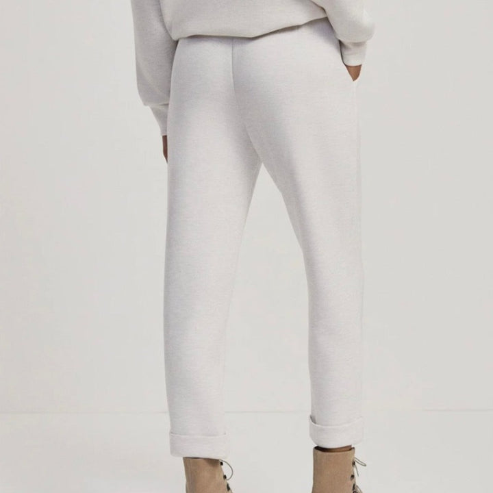 Varley Rolled Cuff Pant (28.5") - Ivory Marl