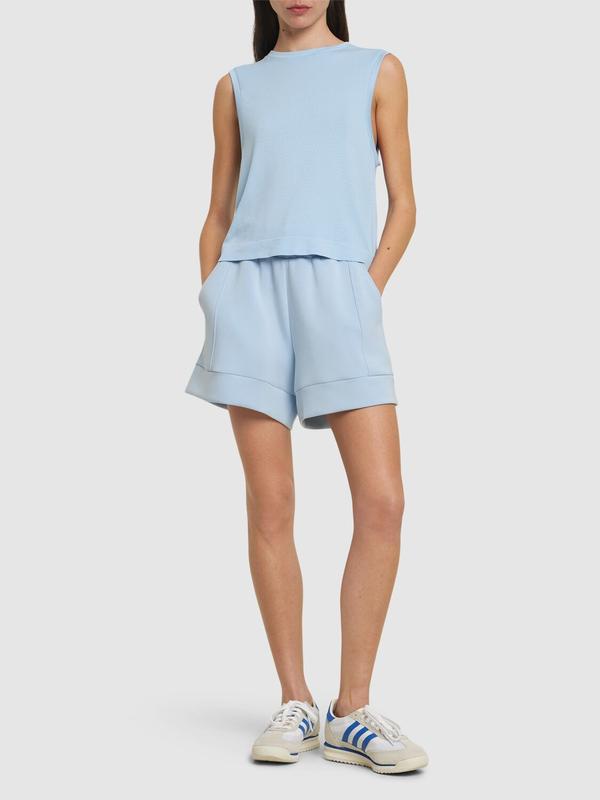 Varley Atrium Hi-Rise Shorts (4.5") - Cashmere Blue