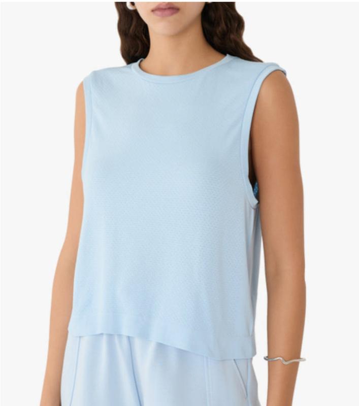 Varley Atrium Hi-Rise Shorts (4.5") - Cashmere Blue