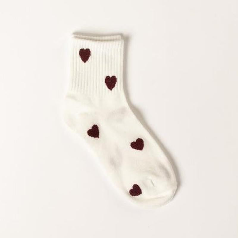 Lyla & Luxe Heart Socks