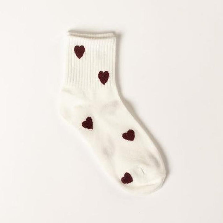 Lyla & Luxe Heart Socks