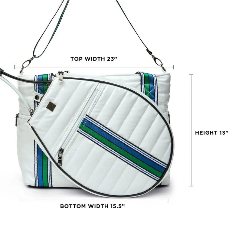 Think Royln Love All Tennis Bag - White