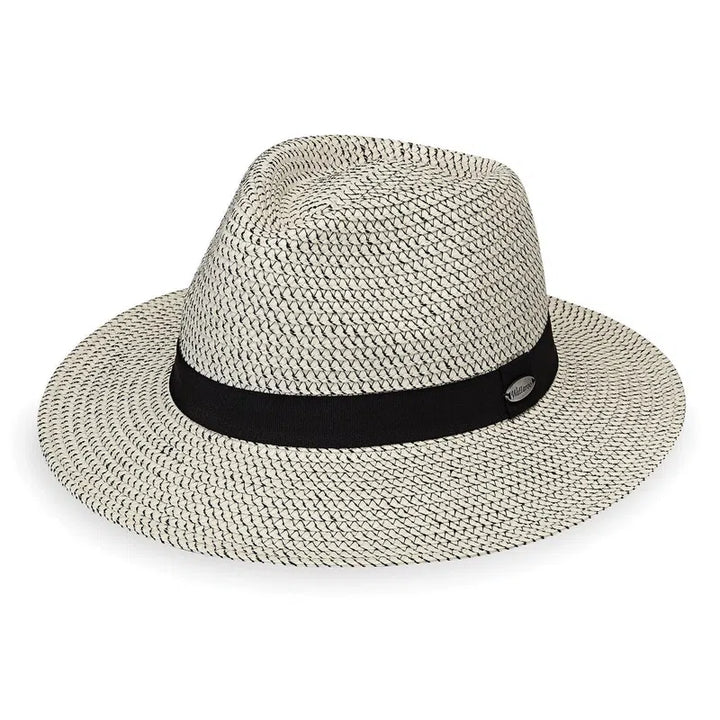 Wallaroo Charlie Fedora - Ivory/Black