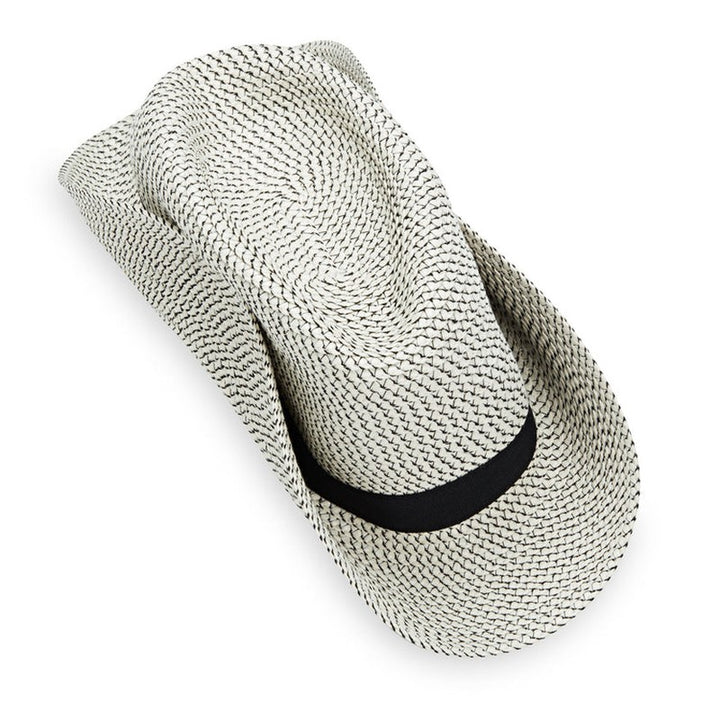Wallaroo Charlie Fedora - Ivory/Black