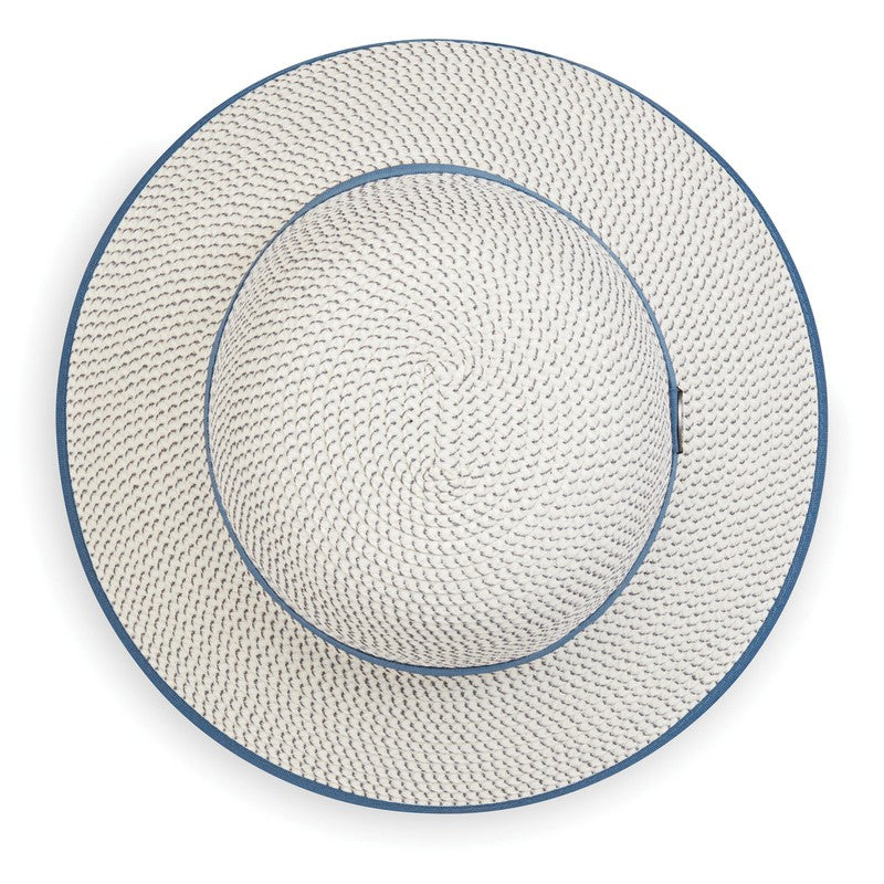 Wallaroo Darby Hat - Ivory/Dusty Blue