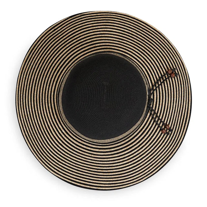 Wallaroo Marseille Hat - Black/Natural