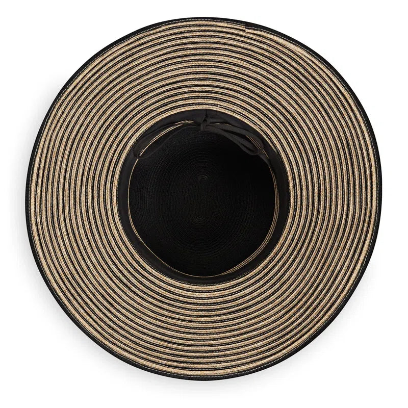 Wallaroo Marseille Hat - Black/Natural