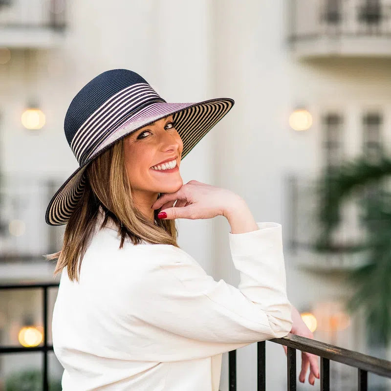 Wallaroo Marseille Hat - Black/Natural